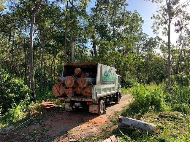 AVM crew on a Gordonvale property